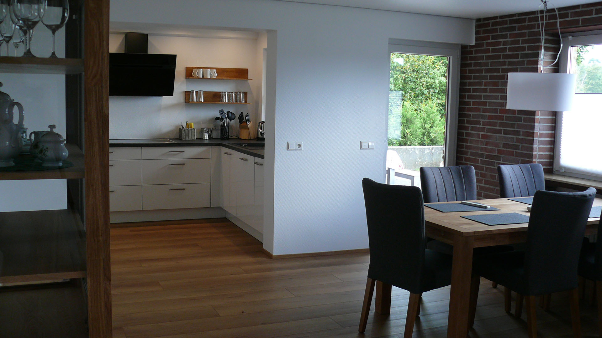 Offener Ess- und Küchenbereich